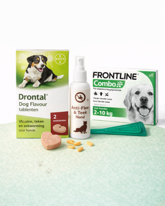 Vlooien, teken & ontworming