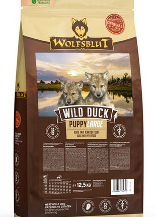 Wolfsblut Dog Wild Duck Puppy Large - kaczka i bataty 12,5kg