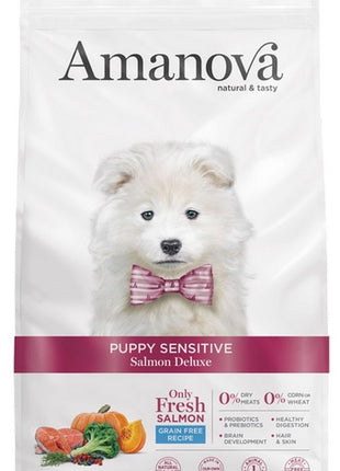 Amanova Dog Puppy  Sensitive Salmon Deluxe - łosoś 2kg