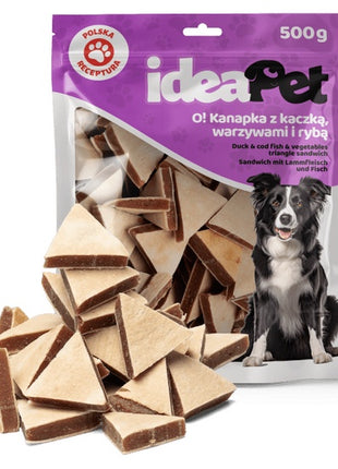 IdeaPet Kanapka z kaczką, warzywami i rybą 500g