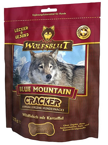 Wolfsblut Dog Cracker Blue Mountain - dziczyzna i ziemniaki 225g