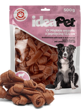 IdeaPet Miękkie węzełki z jagnieciną 12,5cm 500g