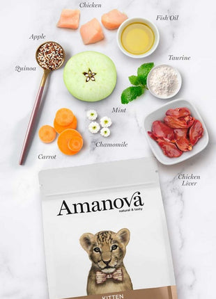 Amanova Cat Kitten Exquisite Chicken - kurczak 4kg