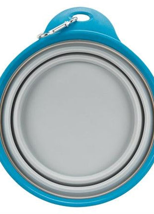 Trixie Voerbak / Drinkbak Reis Stevige Rand Siliconen Assorti