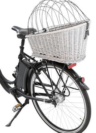 Trixie Fietsmand Bagagedrager Met Rooster Grijs