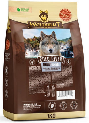 Wolfsblut Dog Cold River Small - pstrąg i bataty 1kg