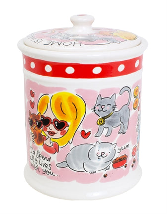 Blond Amsterdam Voorraadpot Kat