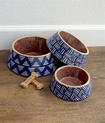 Tarhong Voerbak Hond Oasis Melamine Indigo Blauw
