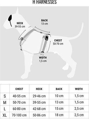 Morso Hondentuig H-Tuig Gerecycled Power Flow Zwart