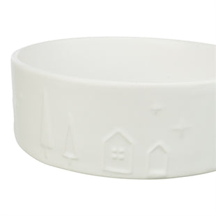 Trixie Voerbak Hond Keramiek Wit