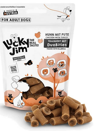 Lucky Jim DuoBities Kurczak i indyk 70g