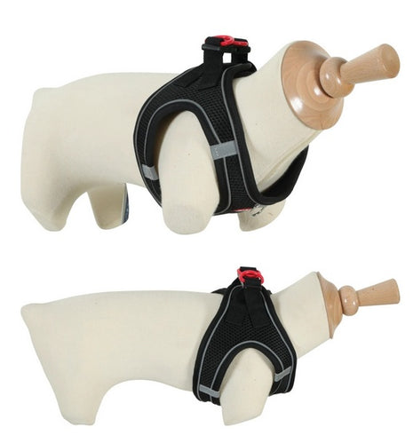 Zolux Szelki oddychające z siatki L czarne