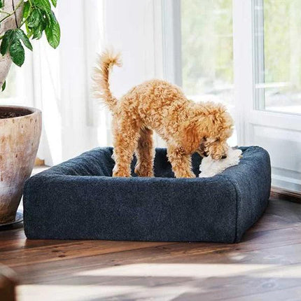 Bia Bed Fleecebezug Hundekorb Grau - Bezug für BIA 45X45 cm