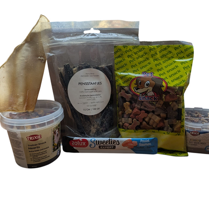 Fidello Snackpaket für Hunde – Die ultimative Leckerei für Welpen und ausgewachsene Hunde