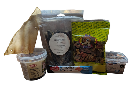 Fidello Snackpaket für Hunde – Die ultimative Leckerei für Welpen und ausgewachsene Hunde