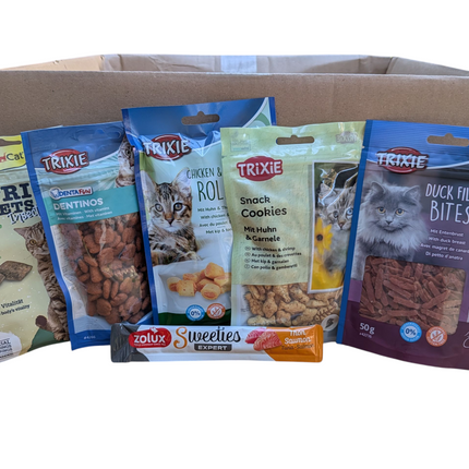 Fidello Snackpaket für Katzen – Die ultimative Vielfalt an Geschmack und Genuss