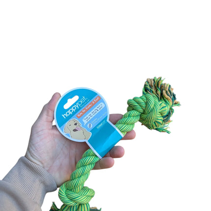 Happy Pet Flossin Fun 2 Knoten - 5 verschiedene Größen erhältlich