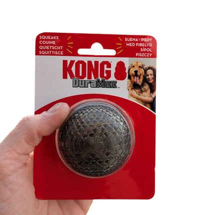 Kong Duramax Ball – Extrem starker Hundeball mit Quietscher