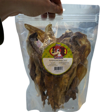 Petsnack Kaninchenohren ohne Fell