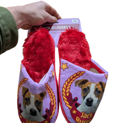 Brandless Slipper Jack Russel Pink / Fuchsia