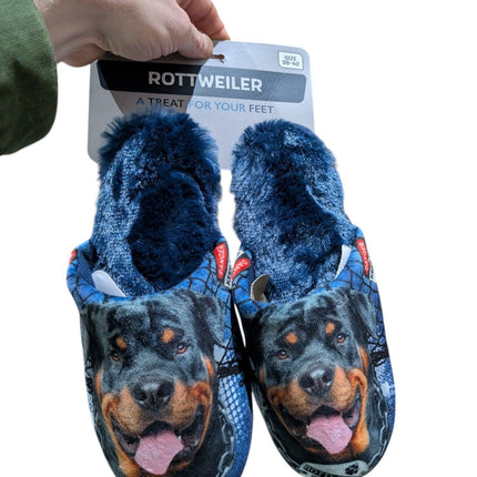 Brandloser Slipper Rottweiler Dunkelblau