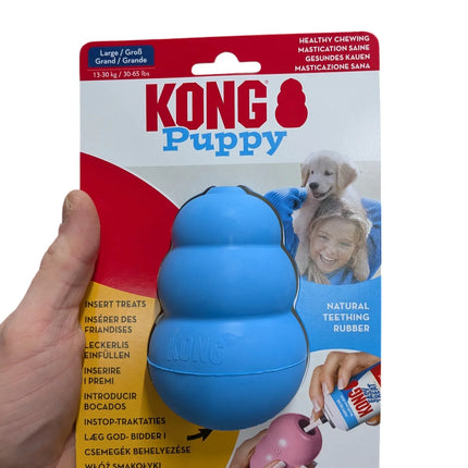 Kong Puppy Pink oder Blau sortiert - Snack-Spielzeug für Welpen