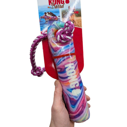 Kong Wild Shieldz Training Dummy Swirl - Wasserspielzeug für Hunde