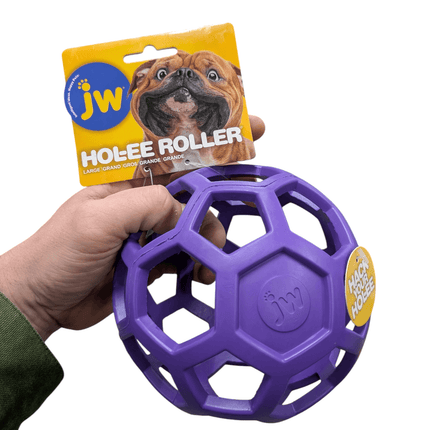 JW Hol-Ee Roller - Hundespielzeug für den Innenbereich - Verschiedene Größen erhältlich