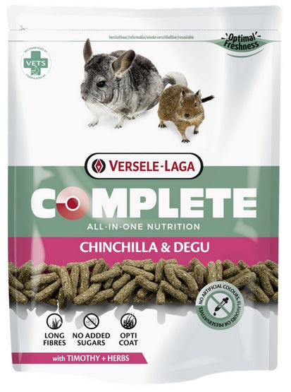 Versele-Laga Chinchilla & Degu Complete pokarm dla szynszyli i koszatniczki  500g