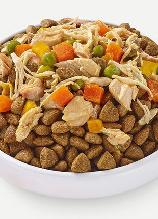 Applaws Dog Taste Toppers puszka z kurczakiem, łososiem i warzywami 156g