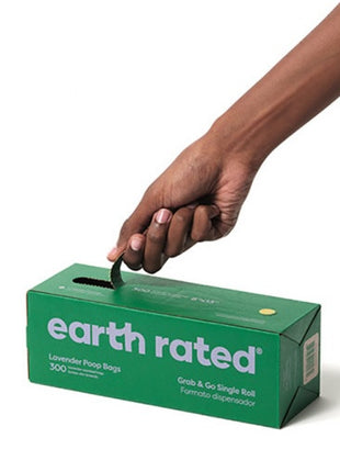 Earth Rated Woreczki do zbierania odchodów 300szt lawendowe